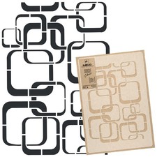 Reusable Plastic Stencil // RETRO