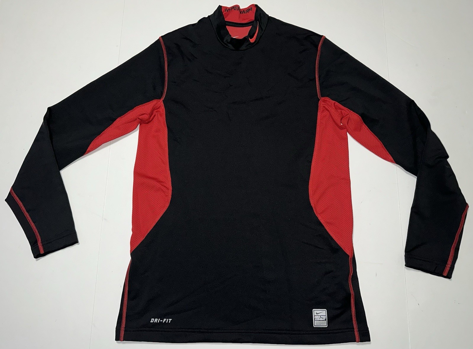 Nike Pro Combat Hyper Warm Compression Shirt Mens… - image 1