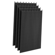 4PCS Heavy Duty Acoustic Sound Dampening Blanket 96"x80" for Door