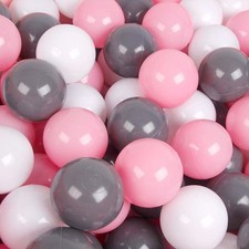 BalanceFrom Fitness 2.3" Crush Proof Play Pit Balls w/Storage Bag, 400 Count