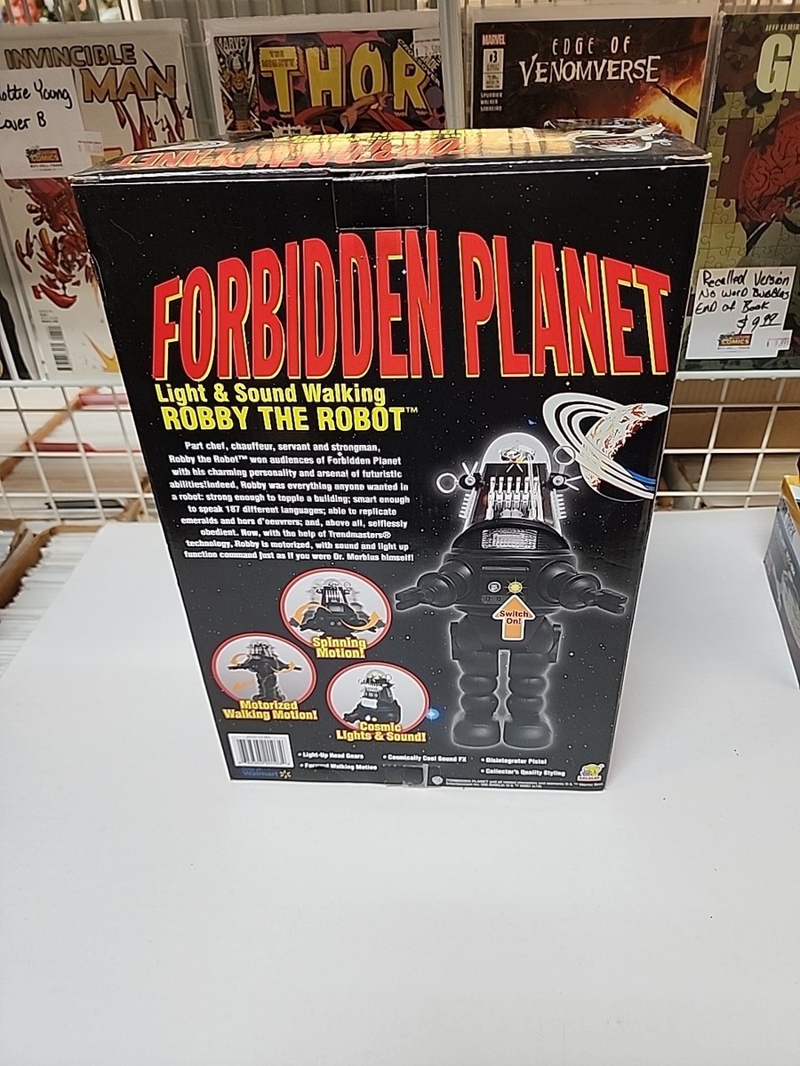 Forbidden Planet Robby The Robot Figure with Light & Walking Sound