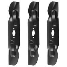 Mower Blades Black for 54" Craftsman T3200 TT440 Z5800 Cub Cadet XT1 ZT - 3PCS