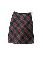 New Vintage Sag Harbor Women's 16 Plaid Skirt Scotland Yard Style