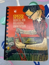 Speer 1964 Reloading Manual No. 6
