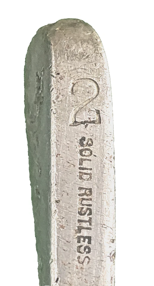 Gibson's Star Eros Hecho en Escocia Juego Emparejado Punto Óxido Cara 2 Hierro Derecha Foto 2 de 4