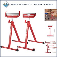 Heavy Duty Roller Stand with Height Adjustment and Portable Lightweight Design