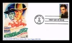 DR JIM STAMPS US COVER JAMES CAGNEY LEGENDS OF HOLLYWOOD FDC OKLAHOMA KID