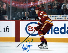 Calgary Flames William Stromgren  Autographed Signed 8x10 Photo COA #1