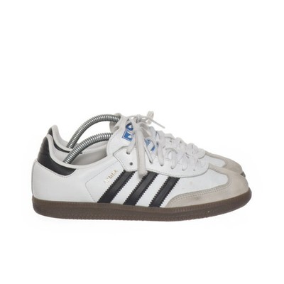 Adidas, Sneaker, Größe: 37 1/2, Samba, Weiß/Schwarz/Grau #A9Q