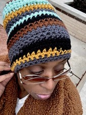 Handmade Crochet Beanie Hat - Unisex