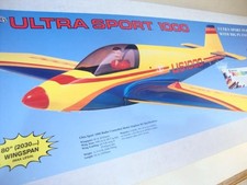 * GREAT PLANES ** ULTRA SPORT 1000 ** RADIO CONTROL FLYING MODEL AIRPLANE KIT **