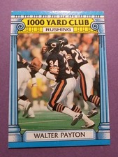 1987 Topps - 1000 yd. Club Walter Payton #7