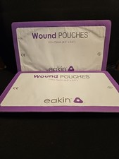 10 Convatec 839261 Eakin Wound Pouches 4.3inx3.0in 110mmx75mm SEALED NO BOX