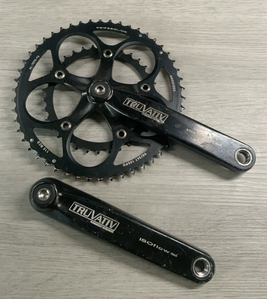 TRUVATIV Double Chainring Bicycle Cranksets for sale | eBay