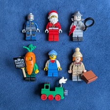 LEGO Minifigures HP Fred Weasley Carrot Mascot Film Noir Detective Robo SWAT etc