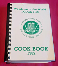 Woodmen of the World 6136 Cookbook 1982 Waycross Georgia Vintage Recipes Spiral