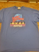 Vintage Planet Hollywood Nashville T-shirt Adult XL Black Made In USA 90s
