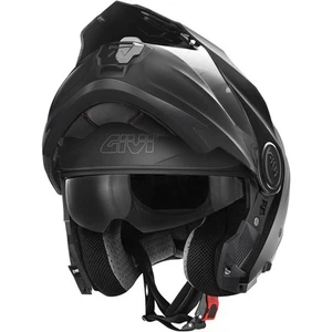 Givi X27S Tourer Flip Up Motorcycle Helmet Plain Matt Black