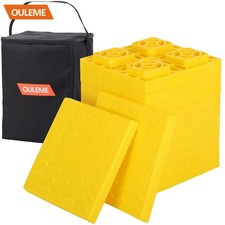 Ouleme 12pk Rv Leveling Blocks Stackable Jack Blocks For Camper Travel Trailer Ouleme 12pk Rv Leveling Blocks Stackable Jack Blocks For Camper Travel Trailer