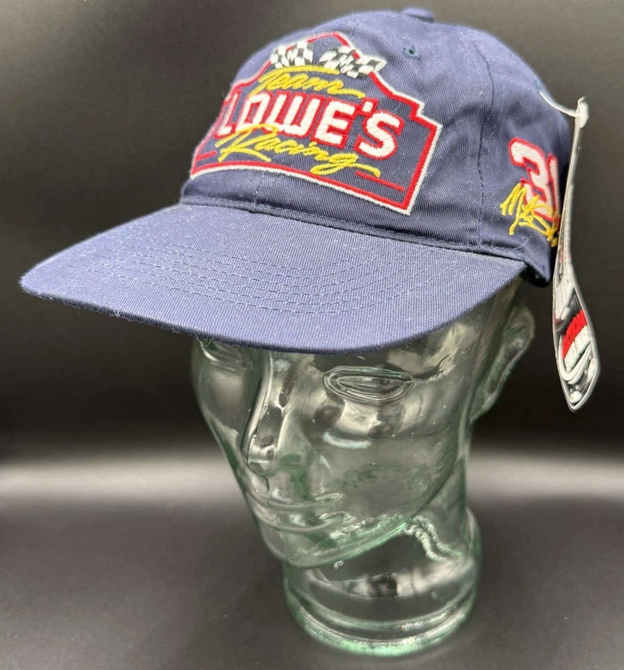 NUEVO CON ETIQUETAS Lowe’s Team Racing #31 Mike Skinner Snapback Gorra Sombrero NASCAR Chase Authentics Foto 4 de 4
