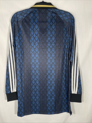 adidas Women’s Retro Sport Cricket-Inspired LS Jersey Night Indigo Size XS New - Picture 11 of 13