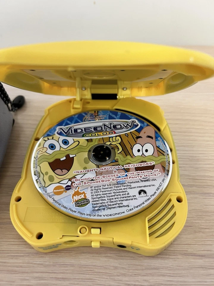 Video De Colección Ahora Color Bob Esponja Edición Objetivo Exclusivo 2004 Probado Raro Foto 2 de 4