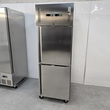 Fridge/Freezer Upright Stainless 600L Kitchen Commercial Chilled Catering Pol...