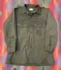 Vintage Vietnam Era US Military OG-107 Utility Shirt Sateen  US AF 16 1/2 X 32