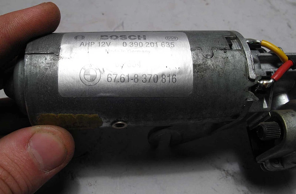 Motor de bloqueo de tracción delantera superior convertible automático serie 3 BMW E36 E46 E64 FABRICANTE DE EQUIPOS ORIGINALES Foto 2 de 4