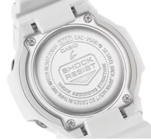 CASIO G-SHOCK GAC-2500-7AJF White Analog Watch Japan New 2026 | eBay