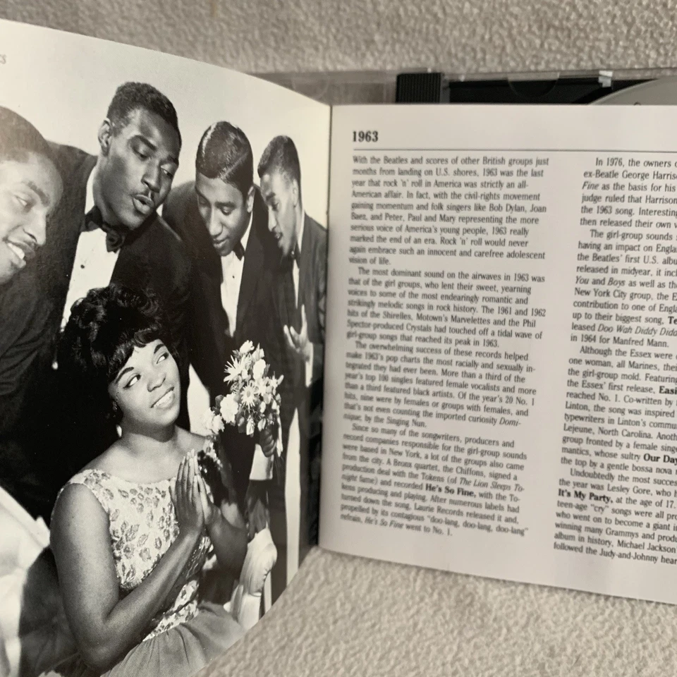 CD Time Life The Rock'N'Roll Era 1963 (22 Original Hit Recordings) Foto 3 de 4