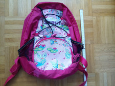 Rucksack pink Mädchen Scout mit Feen klein