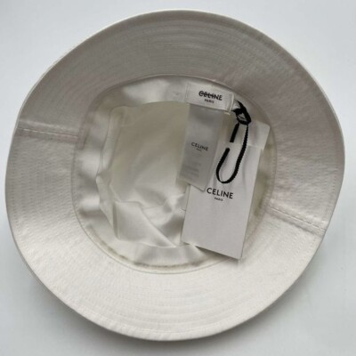 BUCKET HAT WITH CELINE IN COTTON GABARDINE | eBay display picture 1