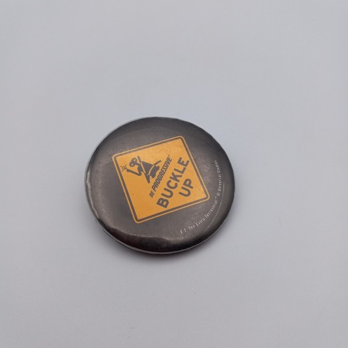 Vintage ET Be Progressive Buckle Up Pinback Button Extra Terrestrial Insurance - Bild 3 von 4