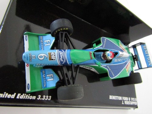 Minichamps 1:43 Benetton Ford B 193 B J. Verstappen 430941106 - Picture 6 of 6