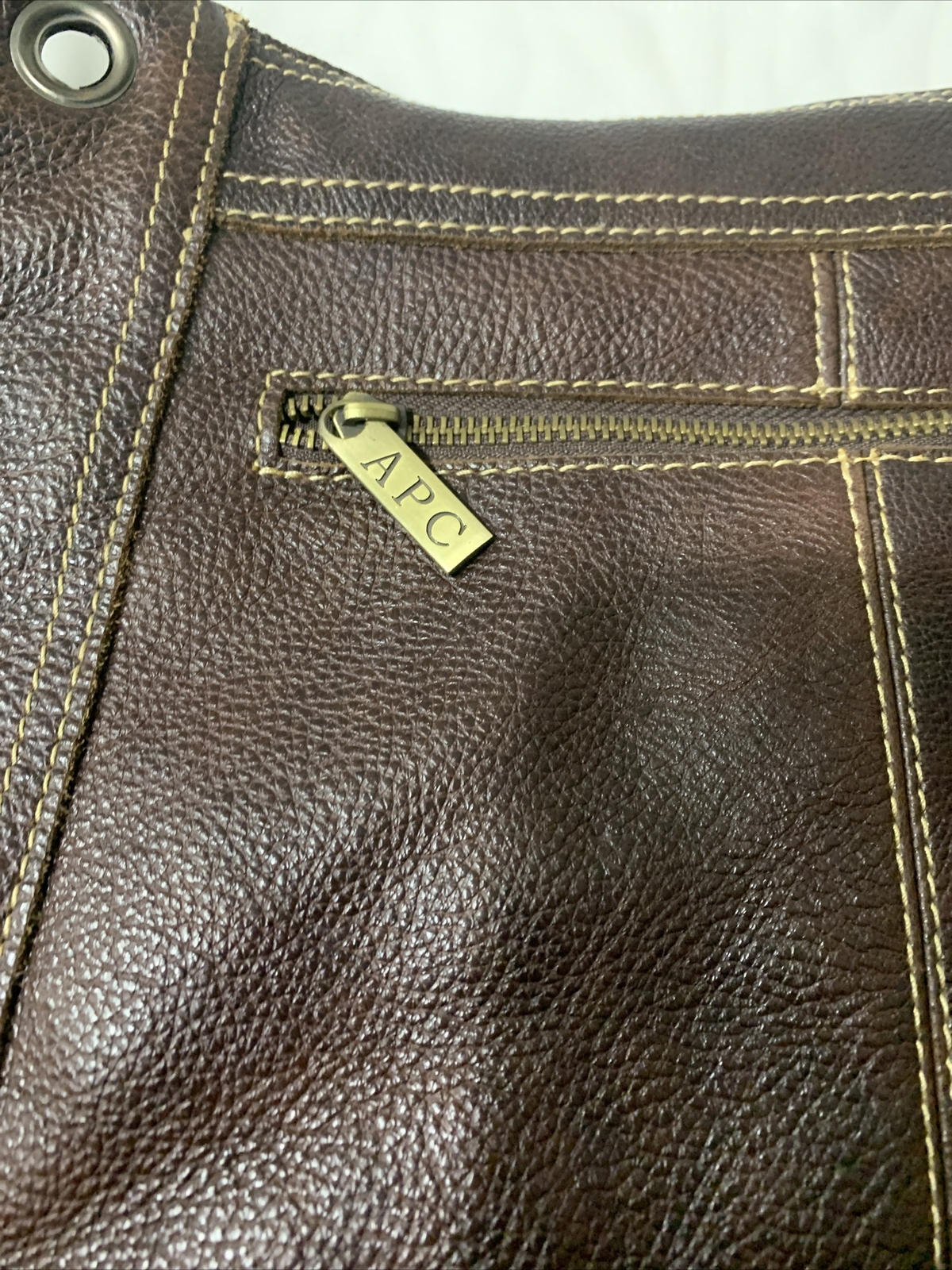 Ameri Leather Dark Brown Bag Shoulder Bag. - image 3