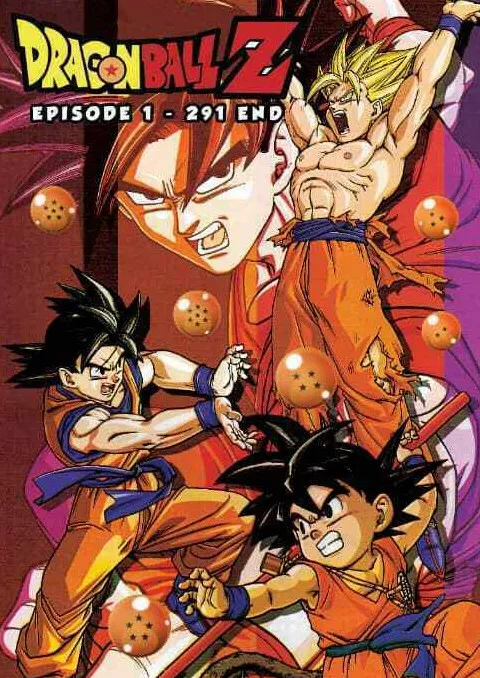 QANIME DVD Dragon Ball Z Episodes 1-291 End English Dubbed & Subtitles