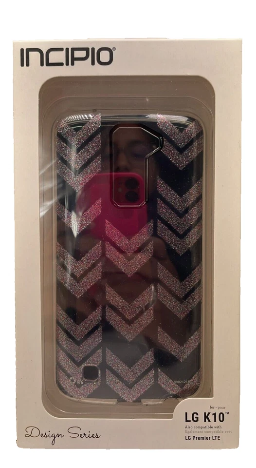 Incipio Isla Design Series Case for LG K10/LG Premier LTE, Multi Glitter Foto 2 de 4