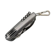 Taschenmesser mit Metallgriffschalen Multifunktion Klappmesser EDC Werkzeug Tool
