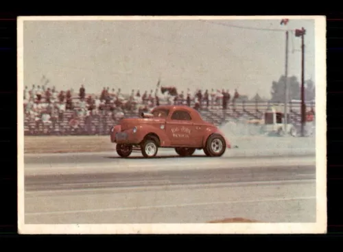 1965 Donruss Spec Sheet Racing #20 World's Fastest Class VG *d3