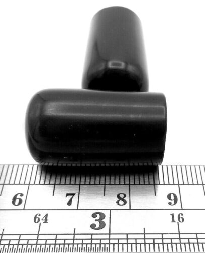 Cubierta de tapa de 1" de largo 20 tamaños OD" deslizable flexible en tubo tubería poste perno cubiertas finales - Imagen 7 de 12