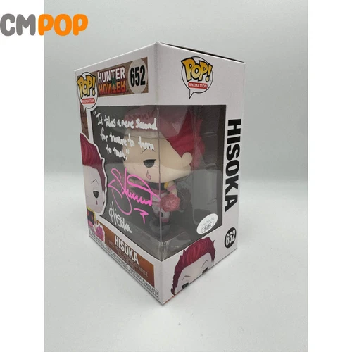 Hisoka- #652 - Funko Pop! - Animation - Hunter X Hunter - Signed By Keith Silver