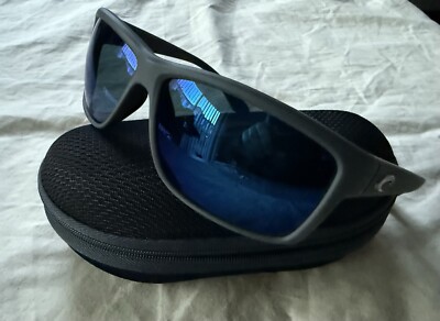 Costa Del Mar Mag Bay Gray 580P Blue Mirror