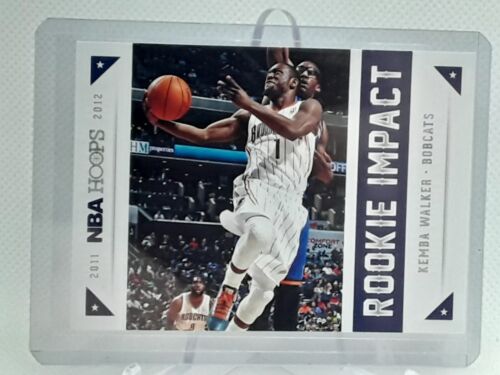 Kemba Walker 2011-12 NBA Hoops Basketball - Rookie Impact - Charlotte Hornets - Picture 1 of 2