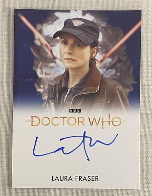 2022 Doctor Who Series 11 & 12 Autograph card Laura Fraser as Kane - full bleed