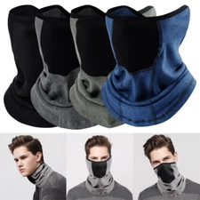 Headwear Half Ski Mask - Warm Fleece Face Mask - Skiing Accessories - Breathable