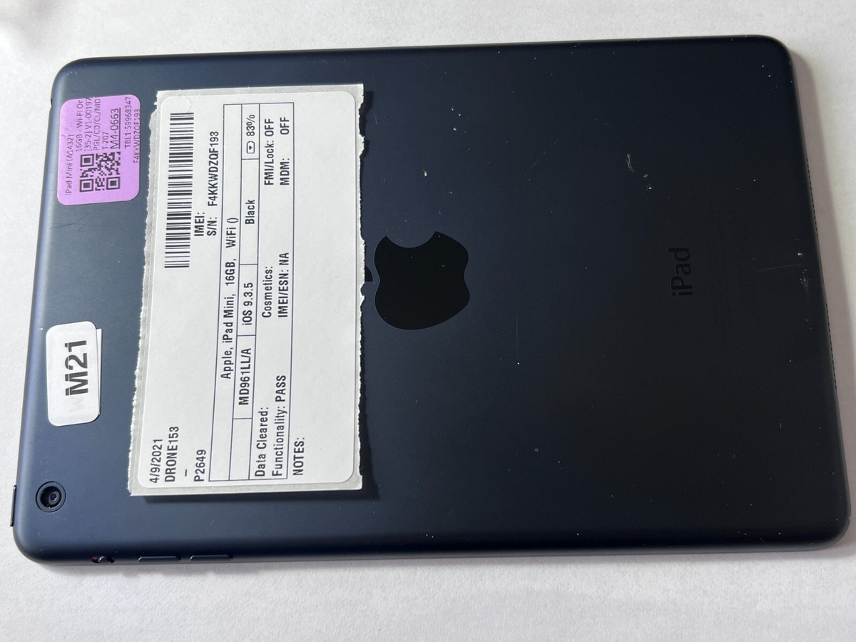 Apple iPad Mini 1 A1432 7.9