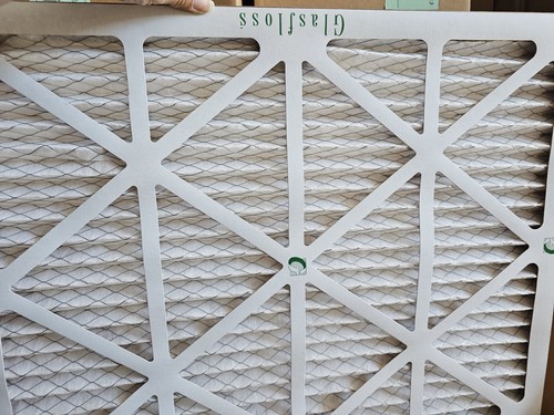 1" Inch Glasfloss ZL MERV 10 Pleated Air Filters  - Pack of 12 - Picture 1 of 12