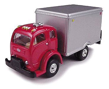 Classic Metal Works 30111 HO Mini Metals Red Gray 1953 White 3000 Box Truck