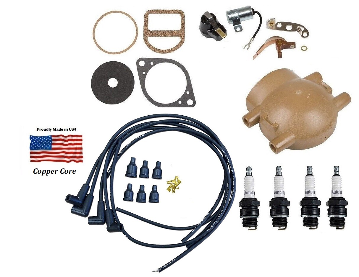 Complete Tune Up Kit Ford 8N 9N 2N Tractor with Front Mount Distributor eBay